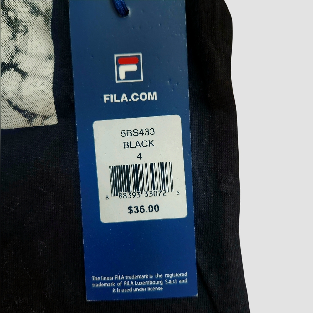 NWT FILA Tie Dye Shorts & Tee Matching Set Size 4 - Picture 9 of 11